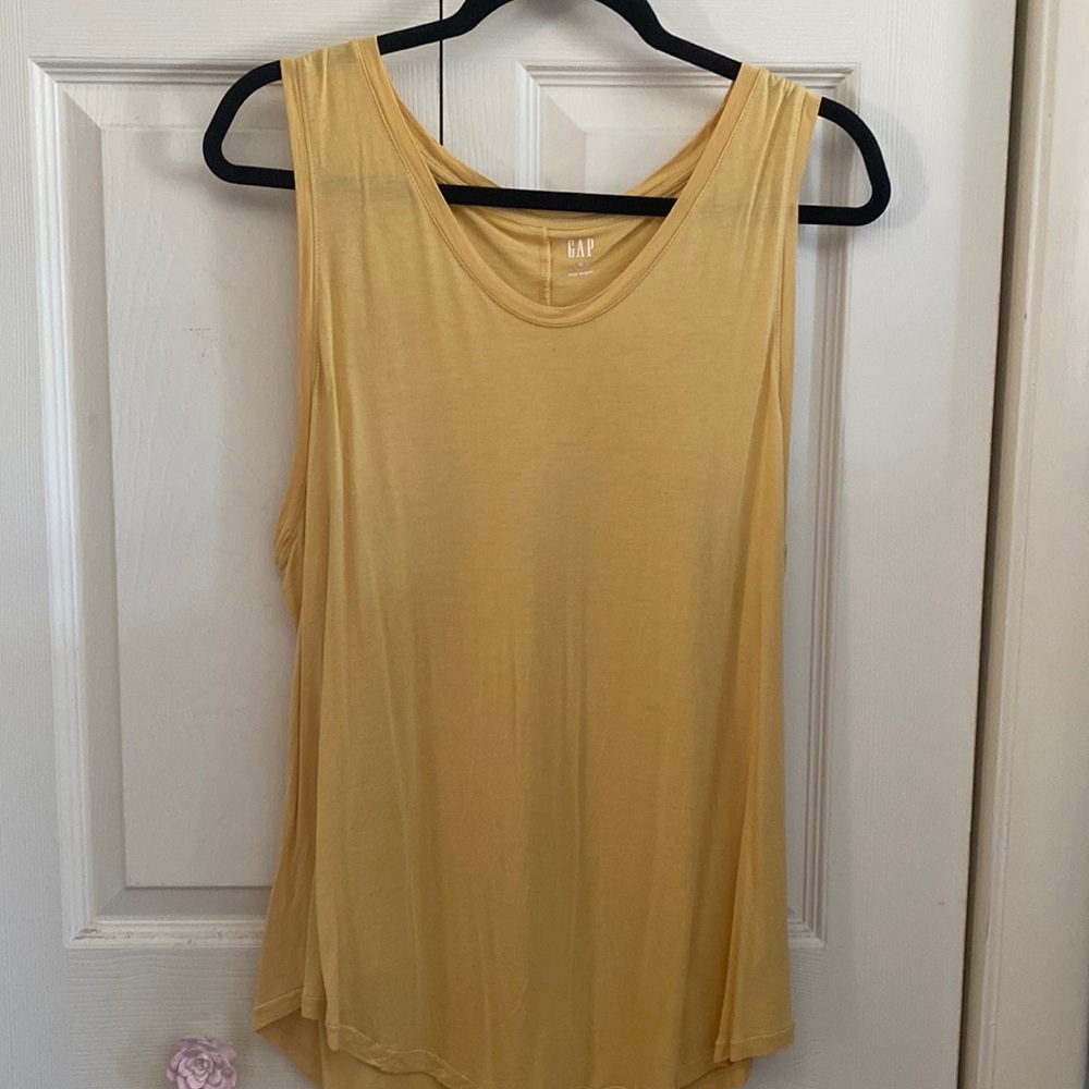 Yellow tank top